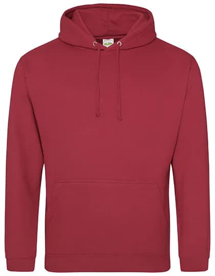 College Hoodie - Brick Red
