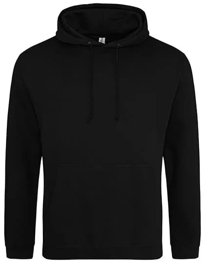College Hoodie - Deep Black