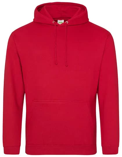 College Hoodie - Fire Red