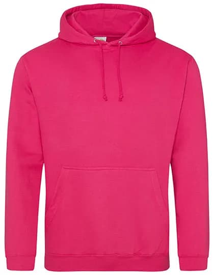 College Hoodie - Hot Pink