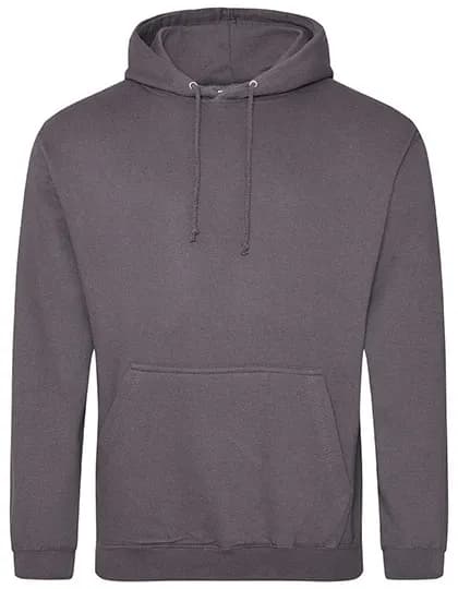 College Hoodie - Steel Grey (Solid)