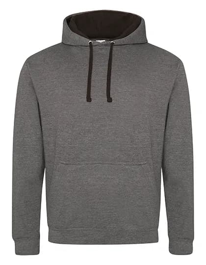 Varsity Hoodie - Charcoal (Heather)/Jet Black