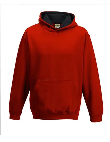 Kids´ Varsity Hoodie - Fire Red/Jet Black