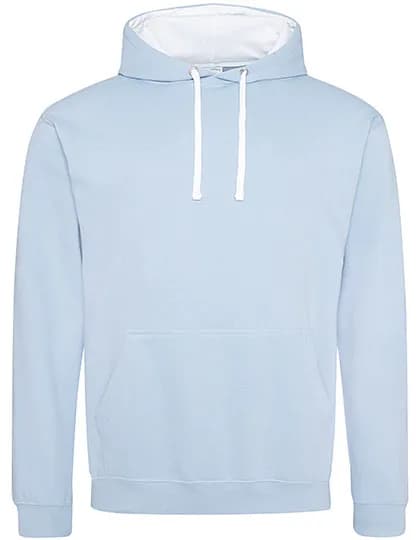 Varsity Hoodie - Sky Blue/Arctic White
