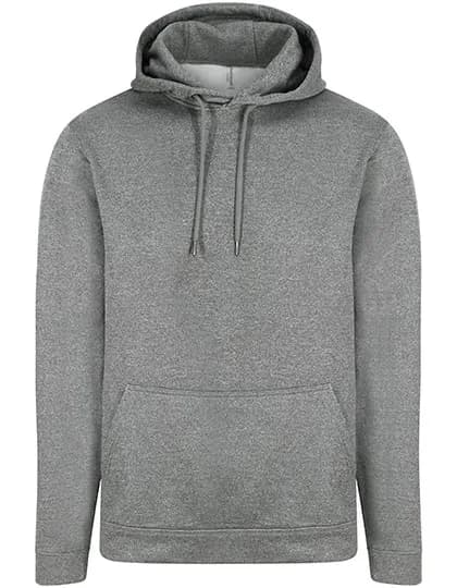 Sports Polyester Hoodie - Grey Melange