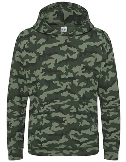 Kids´ Camo Hoodie - Green Camo