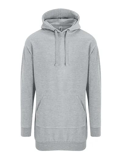 Hoodie Dress - Heather Grey