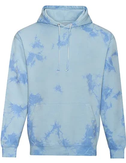 Tie-Dye Hoodie - Blue Cloud