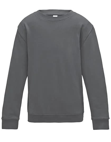 Kids´ AWDis Sweat - Storm Grey (Solid)