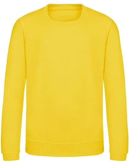 Kids´ AWDis Sweat - Sun Yellow