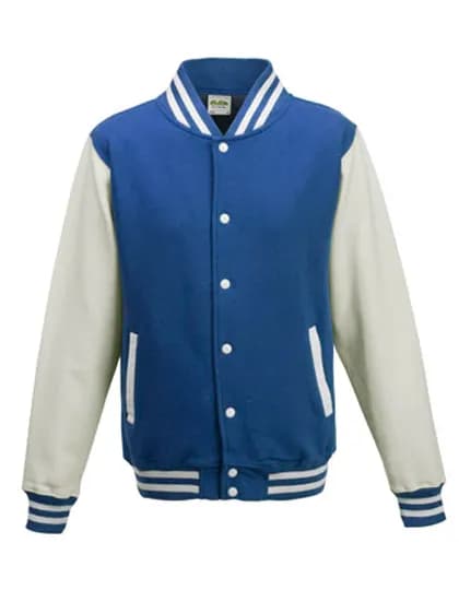 Varsity Jacket - Royal Blue/White