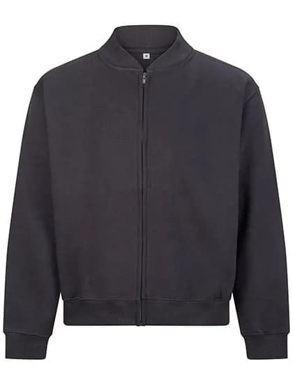 Signature Heavyweight Bomber Sweat - Solid Charcoal
