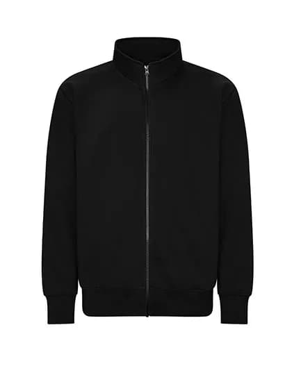 Campus Full Zip Sweat - Deep Black
