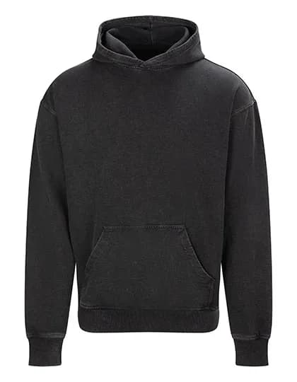 Vintage Washed Hoodie - Washed Black