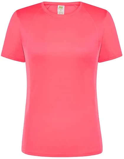 Ladies´ Sport T-Shirt - Fuchsia Fluor