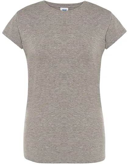 Ladies´ Regular Comfort T-Shirt - Grey Melange