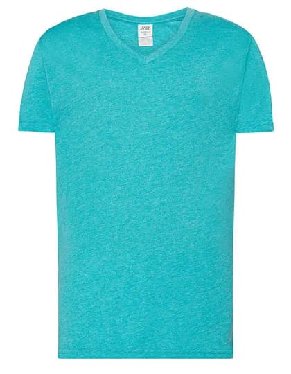 Urban V-Neck - Turquoise Heather