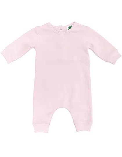 Baby Playsuit Long Sleeve - Pink