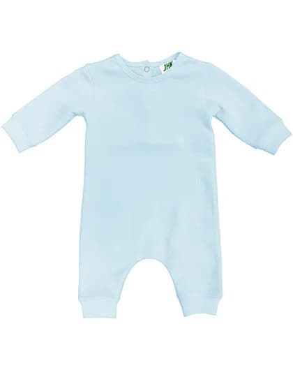 Baby Playsuit Long Sleeve - Sky