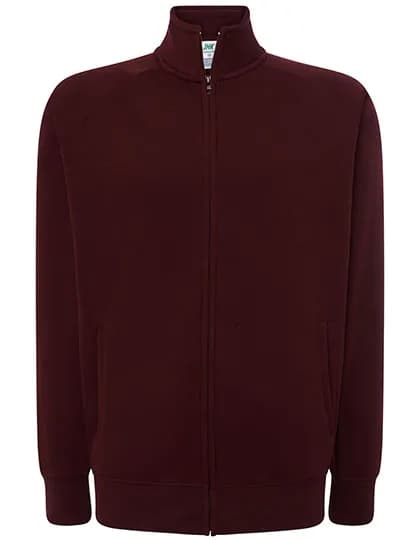 Full Zip Sweatshirt - Cardinal