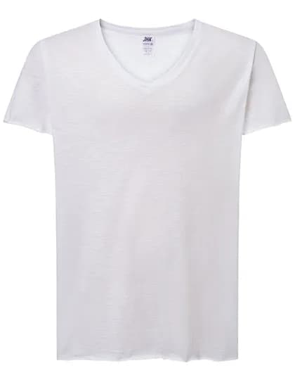 Ladies´ Curves Slub T-Shirt - White