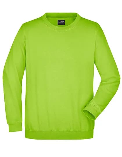 Round Sweat Heavy - Lime Green