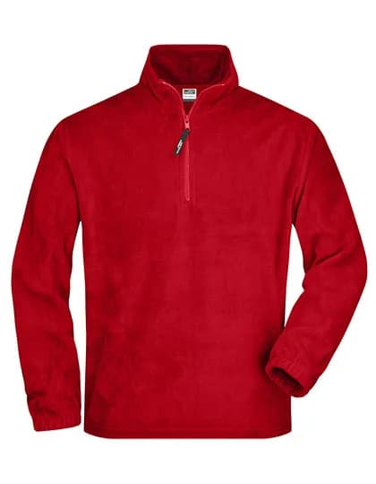 Half-Zip Fleece - Red