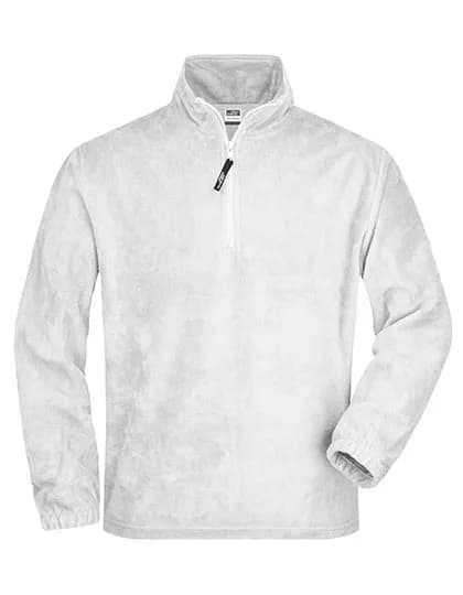 Half-Zip Fleece - White