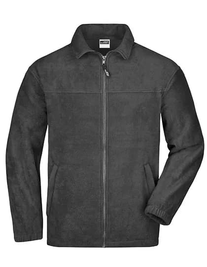 Full-Zip Fleece - Dark Grey (Solid)