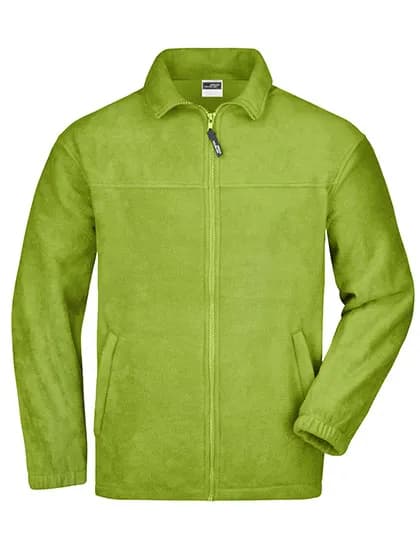 Full-Zip Fleece - Lime Green
