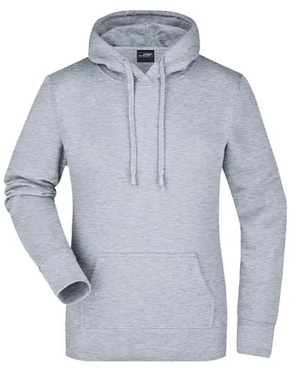 Ladies´ Hooded Sweat - Grey Heather