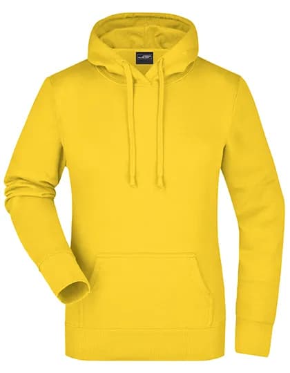 Ladies´ Hooded Sweat - Sun Yellow