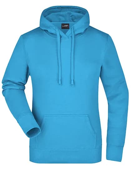 Ladies´ Hooded Sweat - Turquoise