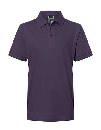 Junior Classic Polo - Aubergine