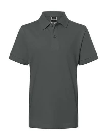 Junior Classic Polo - Graphite (Solid)