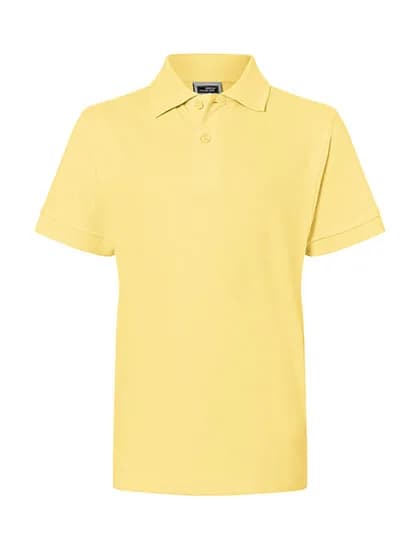 Junior Classic Polo - Light Yellow