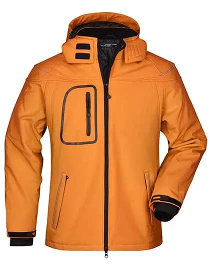 Men´s Winter Softshell Jacket - Orange