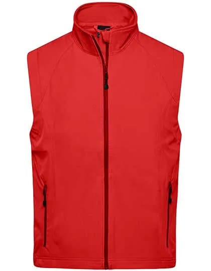 Men´s Softshell Vest - Red