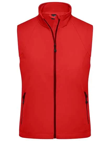 Ladies´ Softshell Vest - Red