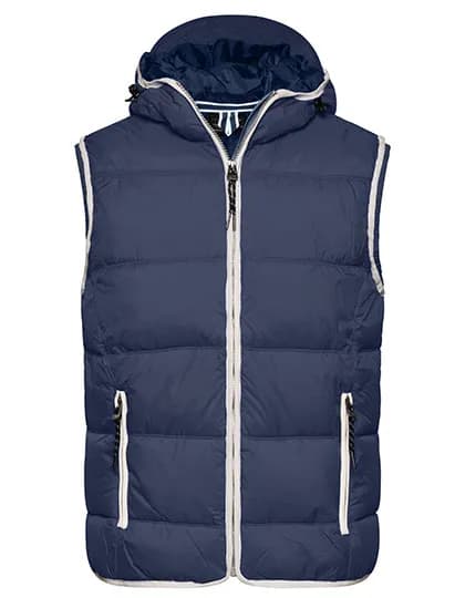 Men´s Maritime Vest - Navy/White
