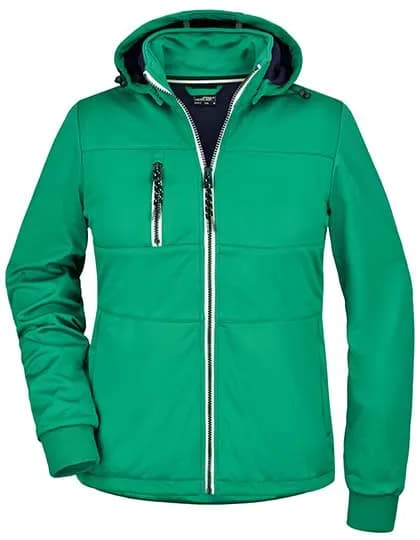 Ladies´ Maritime Jacket - Irish Green/Navy/White