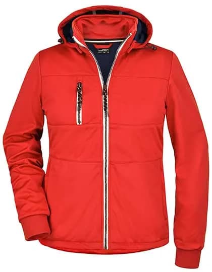 Ladies´ Maritime Jacket - Red/Navy/White