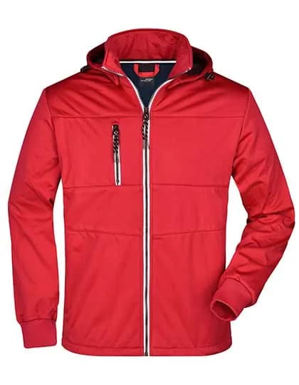 Men´s Maritime Jacket - Red/Navy/White