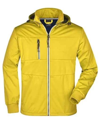 Men´s Maritime Jacket - Sun Yellow/Navy/White