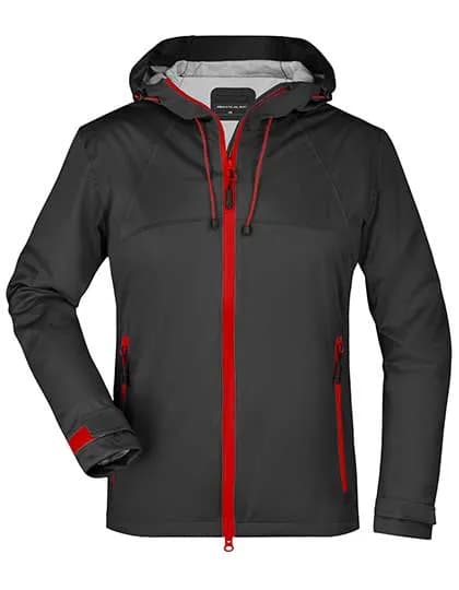 Ladies´ Outdoor Jacket - Black/Red