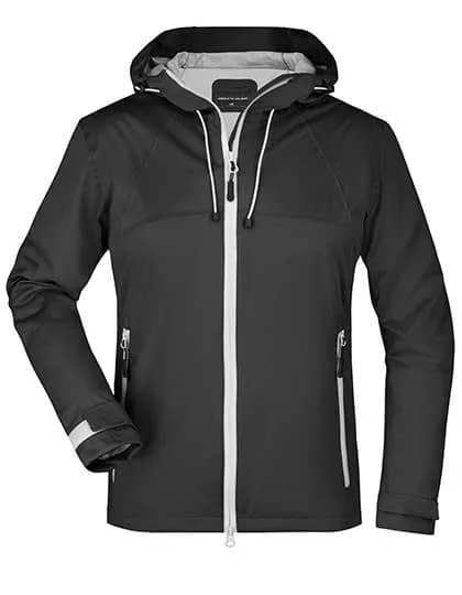 Ladies´ Outdoor Jacket - Black/Silver (Solid)