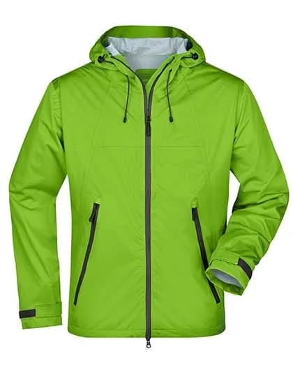 Men´s Outdoor Jacket - Spring Green/Iron Grey