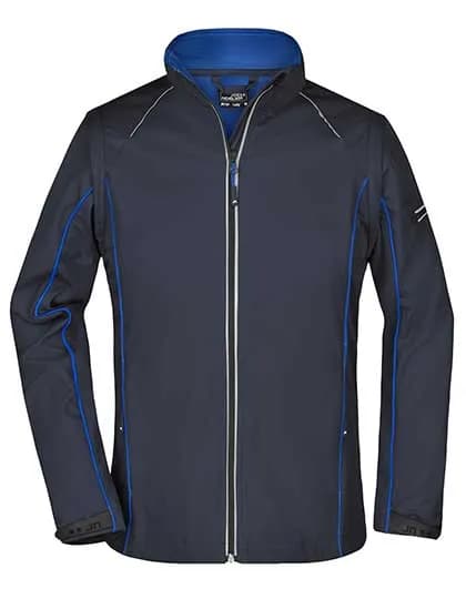 Ladies´ Zip-Off Softshell Jacket - Navy/Royal