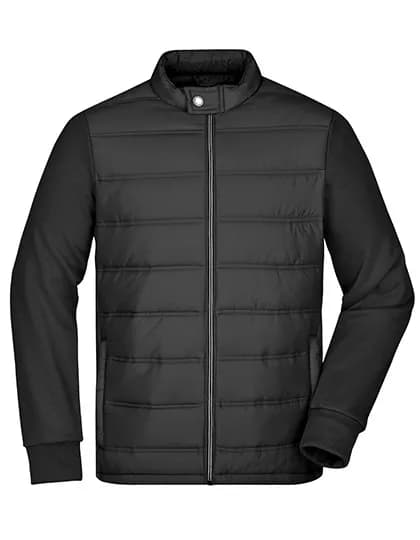 Men´s Hybrid Sweat Jacket - Black