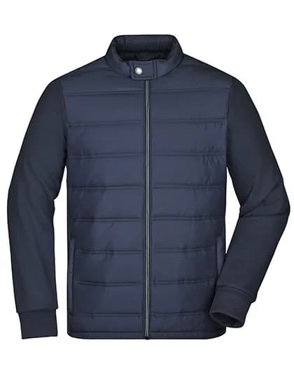 Men´s Hybrid Sweat Jacket - Navy